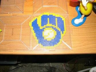 Brewers Logo Perler By Ndbigdi