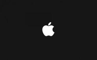 White Apple Logo Wallpaper