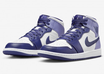 Air Jordan Mid Sky J Purple Dq8426 Wallpaper