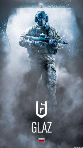 Glaz S Mobile Wallpaper Rainbow Six Siege By