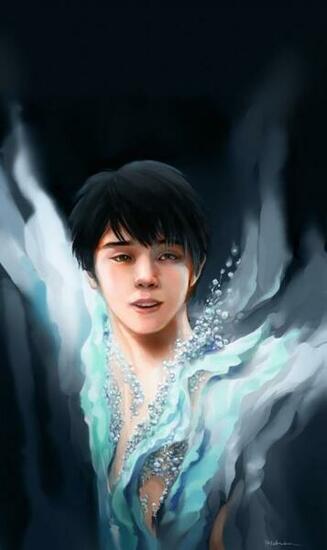 Requiem Portrait Of Yuzuru Hanyu By Akoustam5