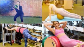 Kriti Sanon Gives A Glimpse Of Chubby S Workout To Lose