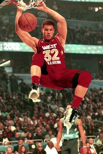 Athletes Blake Griffin All Star Dunk Spalding Wallpaper