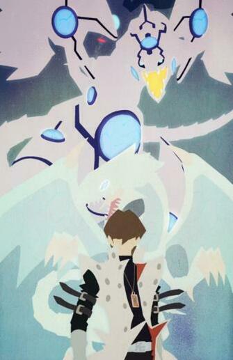 Seto Kaiba Blue Eyes White Dragon Shinning Yugioh