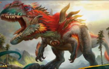 Wallpaper Magic Art Dinosaurs In Ixan Image For Desktop