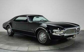 Muscle Cars Black Classic Oldsmobile Toronado Wallpaper