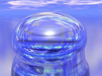 Aqua Bubble Jpg Hq Wallpaper