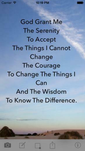 Serenity Prayer On The App Store