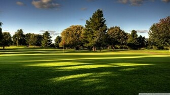 Beautiful Golf Course Wallpaper