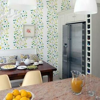 Smart And Practical Floor To Ceiling Kitchen Unit Houses The American