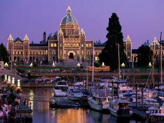 Columbia Legislative Building Victoria British Wallpaper