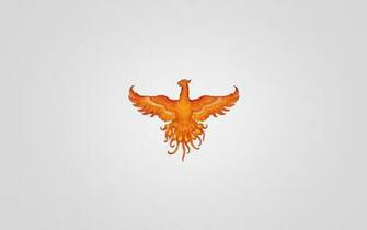 Phoenix Bird Minimalism Art HD Wallpaper