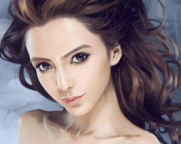 Beautiful Girl Animation Art Wallpaper Animated Cartoon