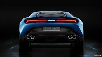 Lamborghini Asterion Lpi Concept Rear HD Wallpaper