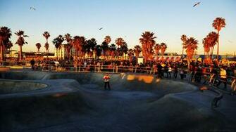 Venice Beach Sunset Wallpaper At Wallpaperbro