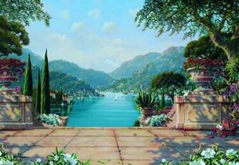Wallpaper Mural Italian Trend Design Interior Fresh
