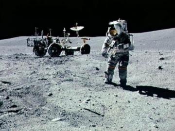 Space Moon Astronaut Man Nasa America Mission Apollo Wallpaper