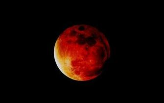 Red Moon Wallpaper