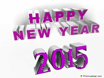 Happy New Year On 3d Elegant Background Elsoar