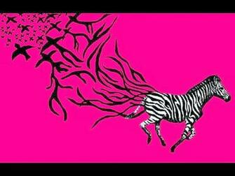 Pink Zebra Wallpaper