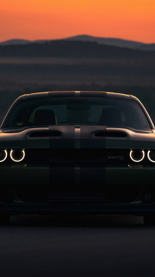 Dodge Challenger Srt Phone Wallpaper By Webb Bland