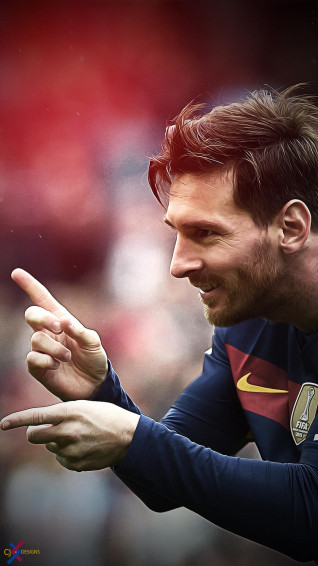 Lionel Messi Phone Wallpaper By Cjdesigns5