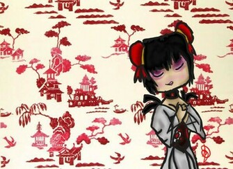 Japanese Geisha Wallpaper By Labelle Tomono