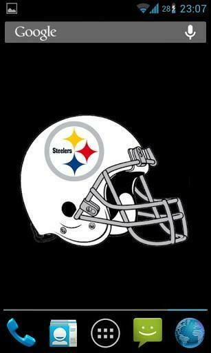 Bigger Steelers Helmet Live Wallpaper For Android Screenshot