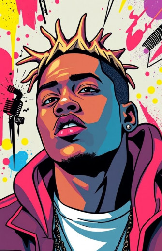 Cartoon Xxxtentacion Wallpaper