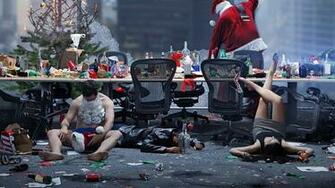 Office Christmas Party Movie Wallpaper Wallpaperin4k Net