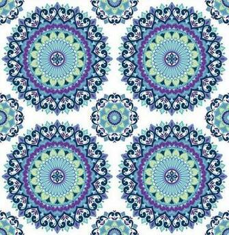 Show Details For Gemma Indigo Boho Medallion