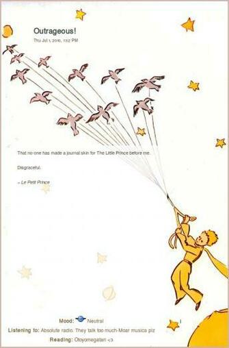 Le Petit Prince By Zilly The Jellyfish