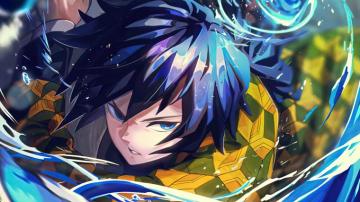 Giyu Tomioka Water Hashira 4k Phone iPhone Wallpaper 5781c