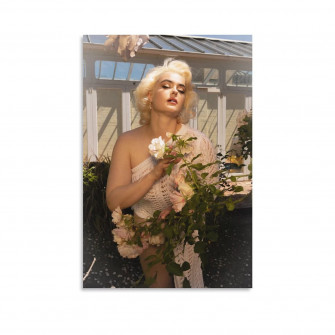 The Model Stefania Ferrario Poster Art Print Wall Photo Paint
