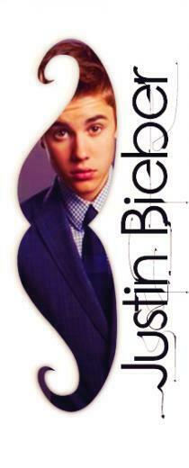 Justin Bieber Moustache Background