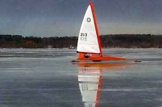 Lake Delavan Ice Fishing Desktop Background Wallpaper