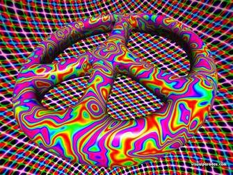 Psychedelic Peace Sign