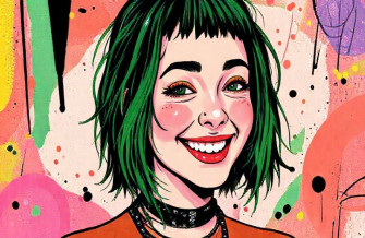 Billie Eilish Smiling Wallpaper