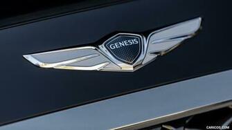 Genesis G80 Sport Badge HD Wallpaper