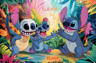 Toothless And Stitch Wallpaper