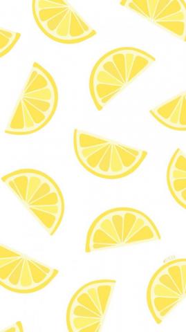 Cute Lemon Wallpaper Top Background