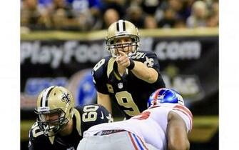 Ny Giants Vs Saints Drew Brees 4k Wallpaper