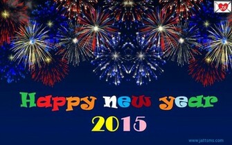Happy New Year Fireworks Wallpaper For Jatt Sms