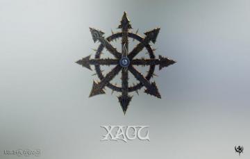 Wallpaper Logo Chaos Symbol The Word Warhammer 40k Arhxaos