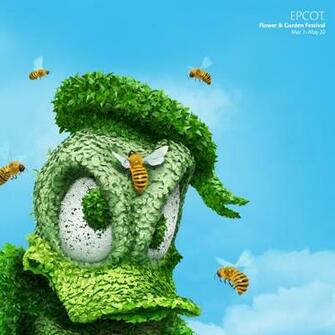 Add Disney Topiaries To Your Desktop Parks