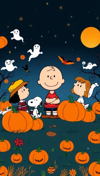 Peanuts Halloween Wallpaper