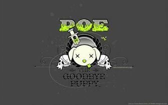 Poe Wreathed Wallpaper Stock Photos