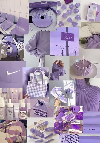 Light Purple Aesthetic Wallpaper