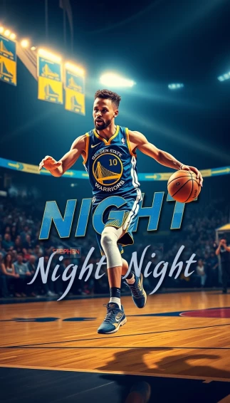 Stephen Curry Night Wallpaper