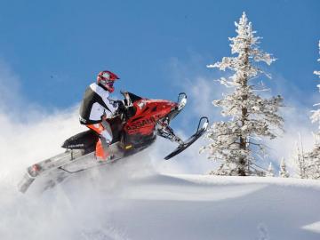 Polaris Rmk Assault Snowmobile Winter Sled Snow Fa